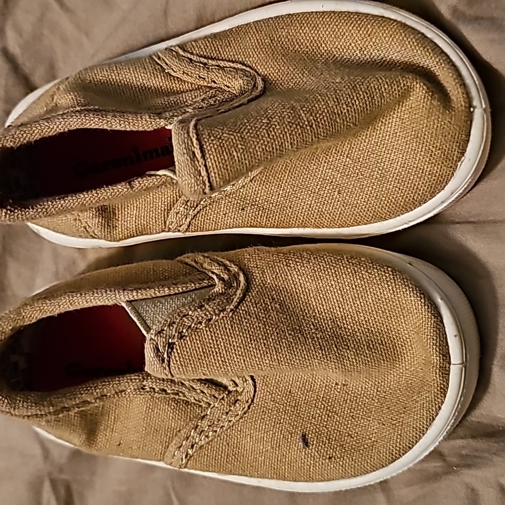 GARANIMALS LIGHT BROWN SZ. 3 SLIDES
